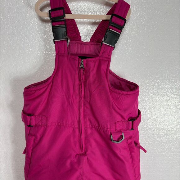 iXtreme Outfitters Children Winter Pink Snow Bib Overalls Pants 3T - Picture 8 of 10